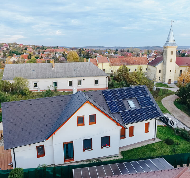 Lakossági napelem rendszerek - Spring Solar Kft